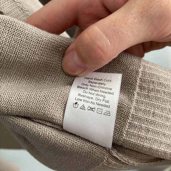 Coldwater Creek Silk Blend Grey Open Front Cardigan Size 2x - Picture 5 of 7